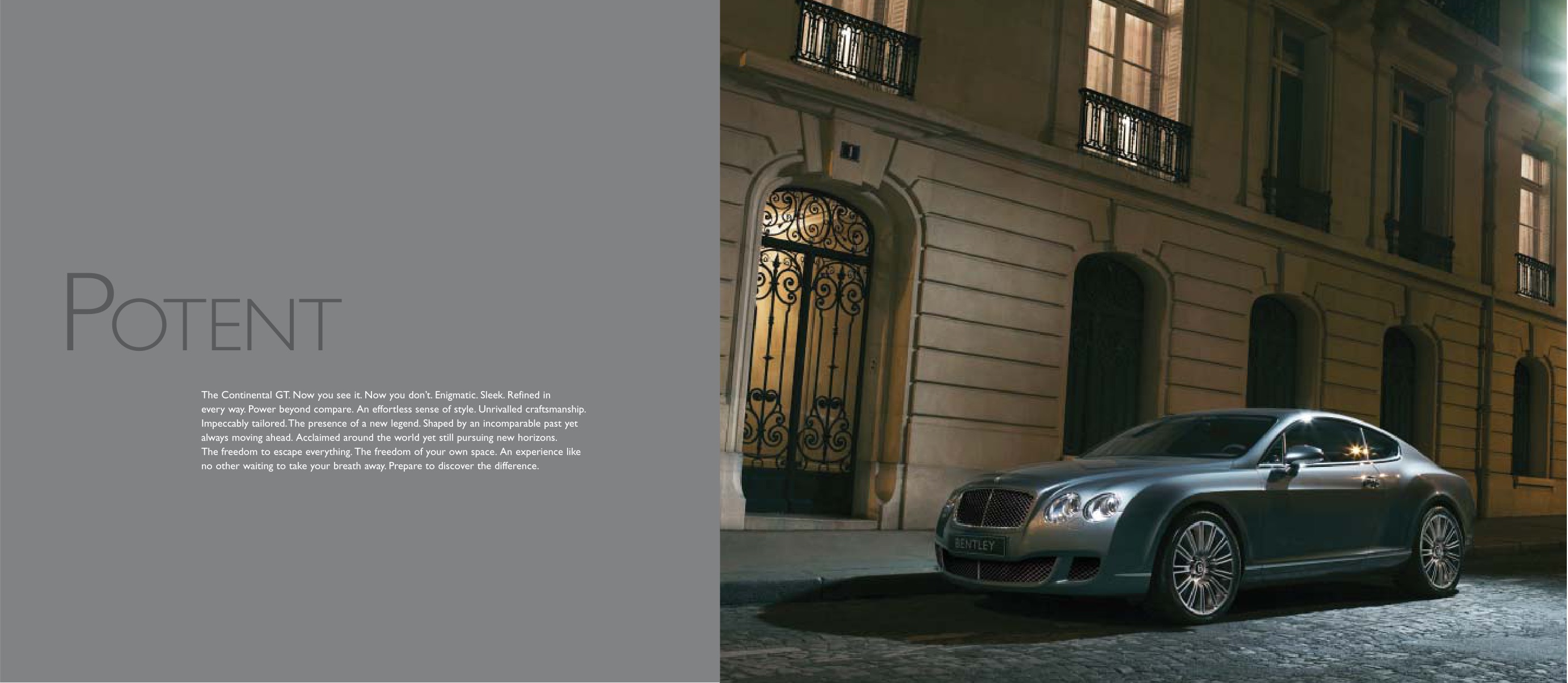 2008 Bentley Continental GT Brochure Page 13